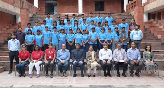 School education secretary Sanjay Kumar flags off 34 students educational trip to Japan