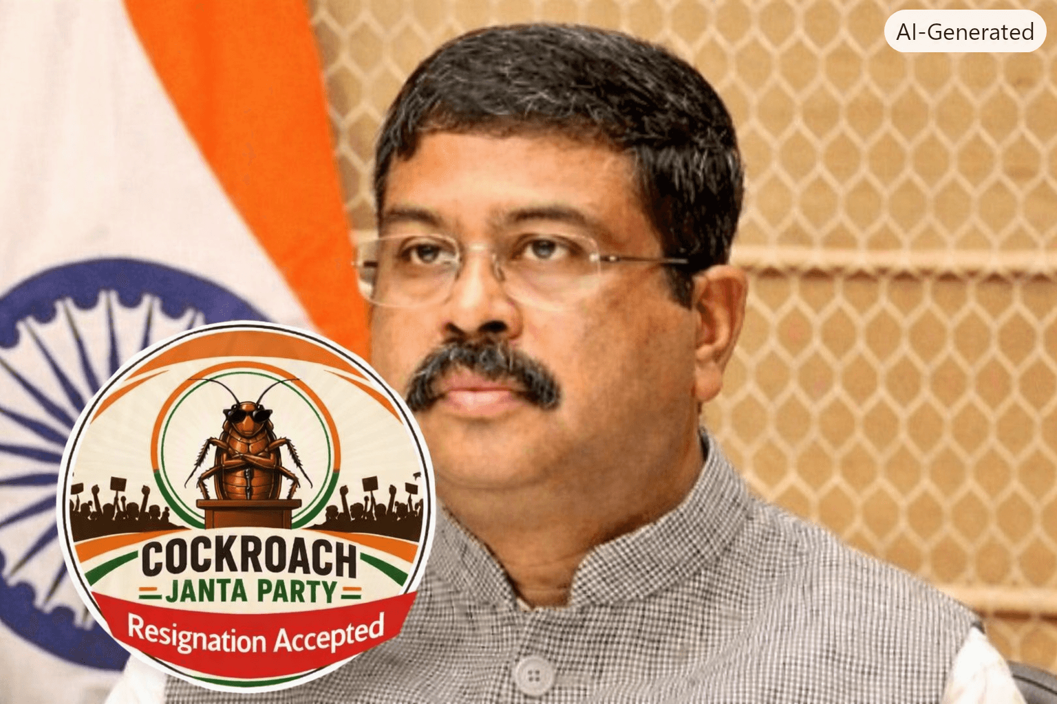 Victory for Students: President accepts resignation of Education Minister Dharmendra Pradhan, Pralhad Joshi gets the charge.