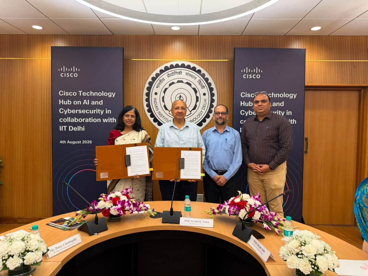 Cisco, IIT Delhi launch AI, cybersecurity hub to boost research and digital talent