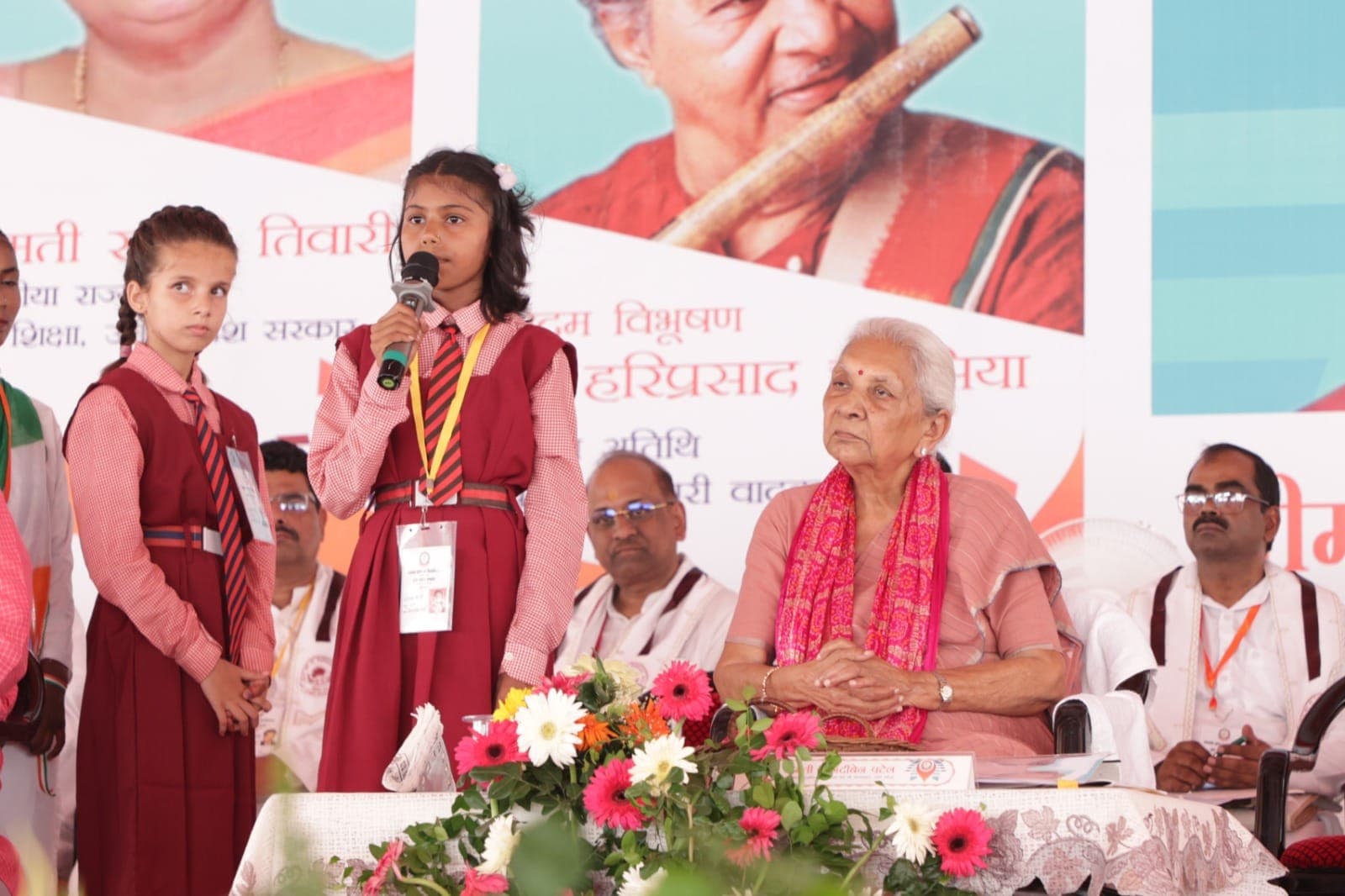 Governor Anandiben Patel honours students at Maharaja Suhel Dev University convocation