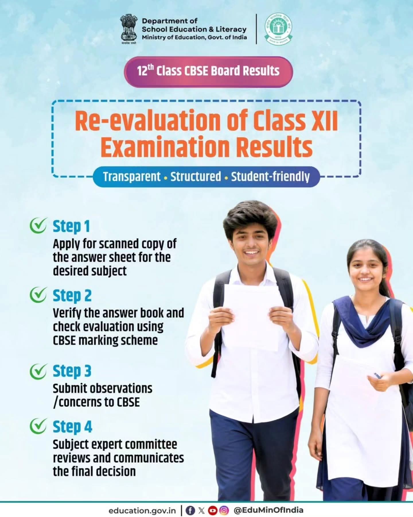 CBSE Begins Releasing Class XII Verification, Re-evaluation Results on DigiLocker