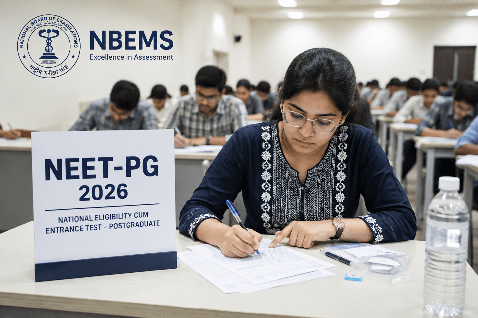 NEET-PG 2026 conducted across 1,111 centres; Jaipur re-exam on Sept 5