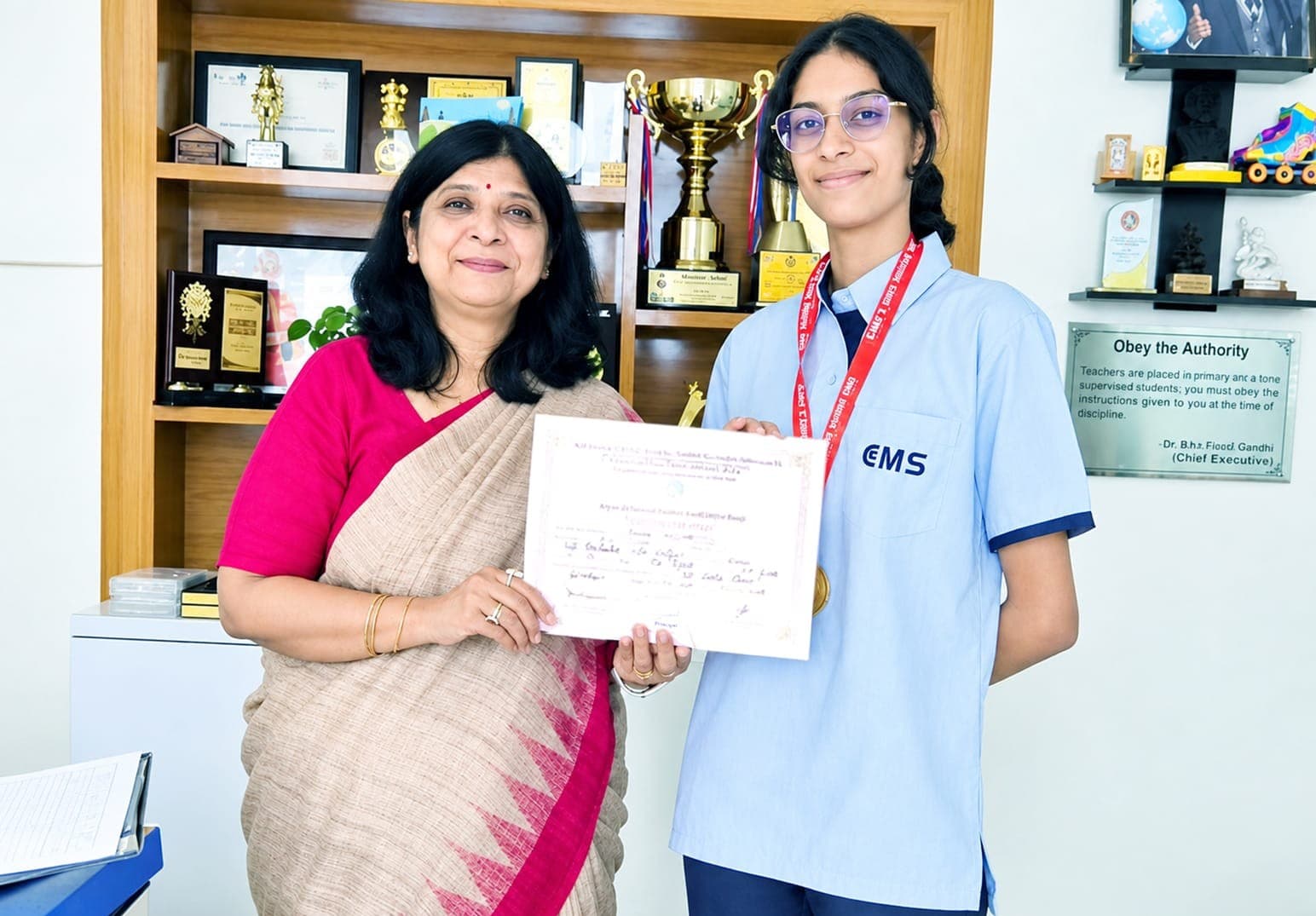 CMS Class 11 student tops regional shooting championship